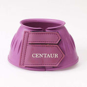 Front view of a pink Centaur EcoPure Ribbed Bell Boot on a plain background