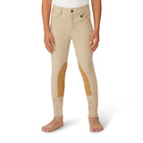 Ovation Boys Classic 4-Pocket Suede Knee Patch Breech