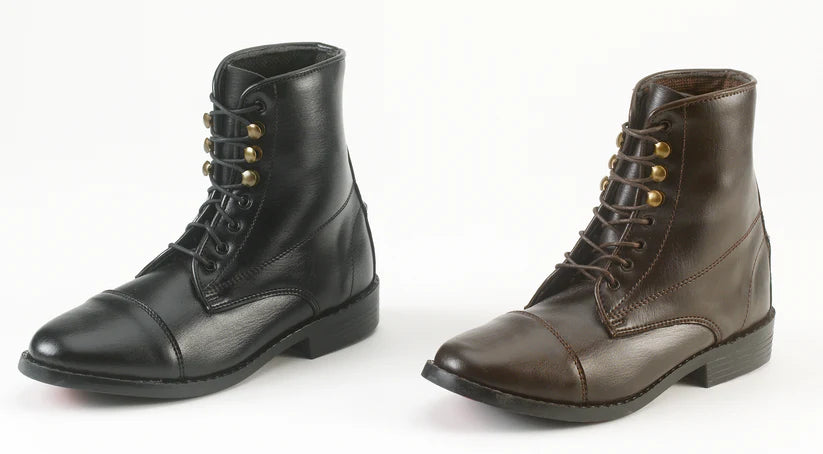 EquiStar Ladies All-Weather Synthetic Lace Paddock Boot