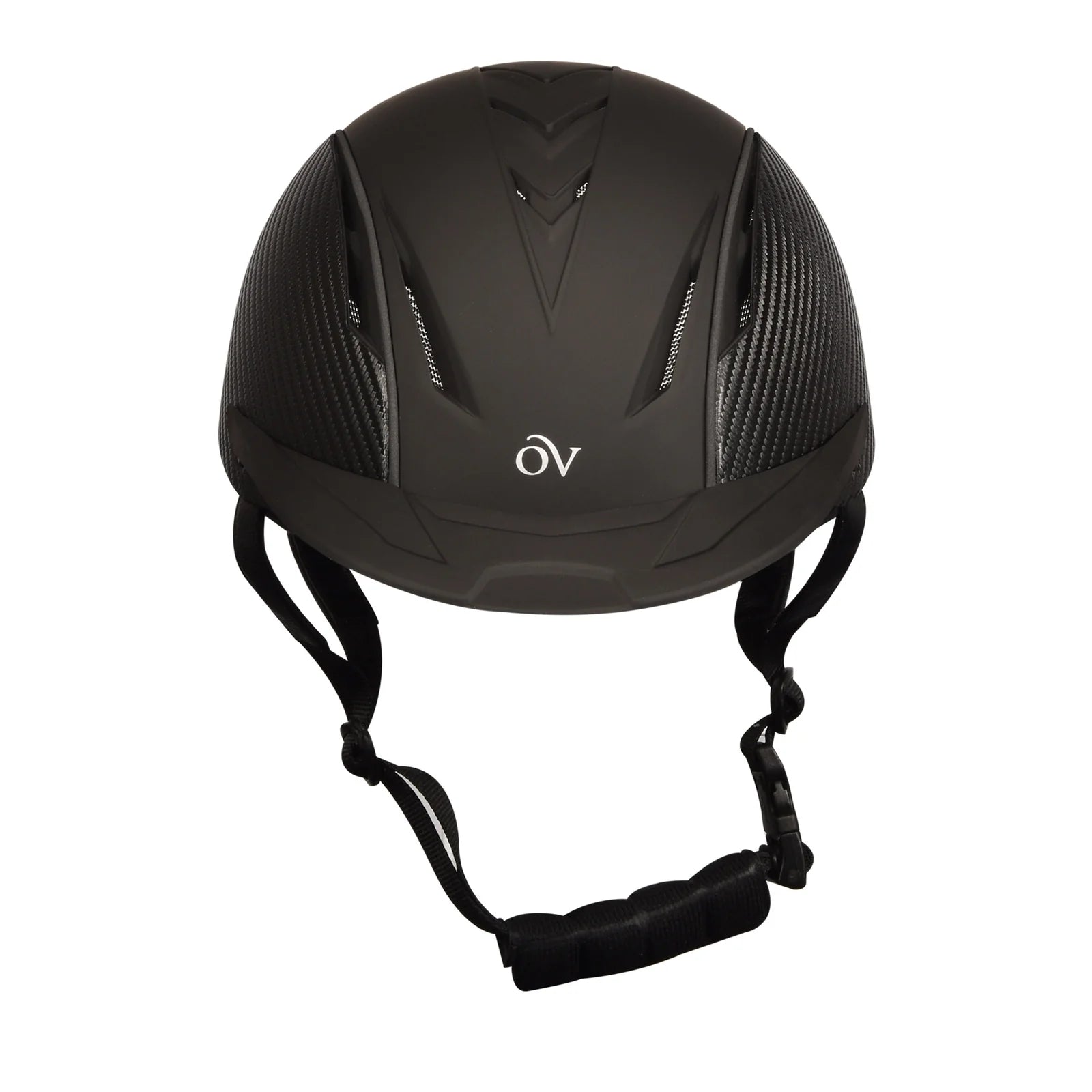 Front view of the Ovation Sync with Carbon Fiber Helmet on a white background