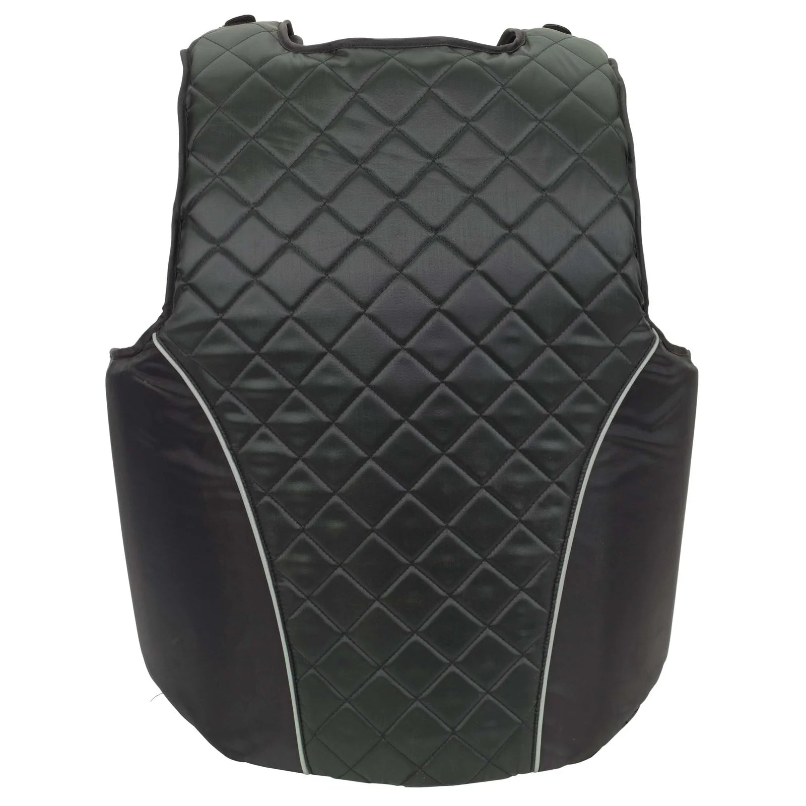 Back view of the Ovation Comfort Flex Body Protector on a white background