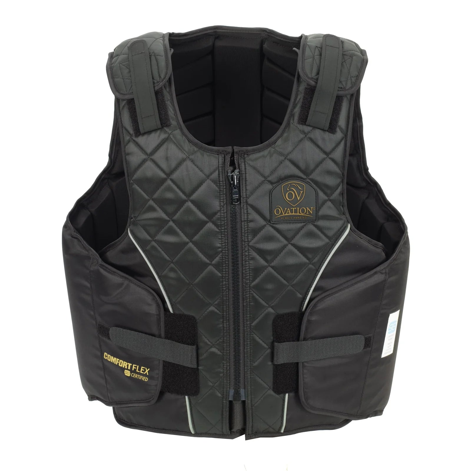 Front view of the Ovation Comfort Flex Body Protector on a white background