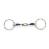 Centaur Blue Steel Oval Peanut Mouth Loose Ring Bit