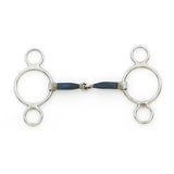 Centaur Blue Steel 2 Ring Gag Bit