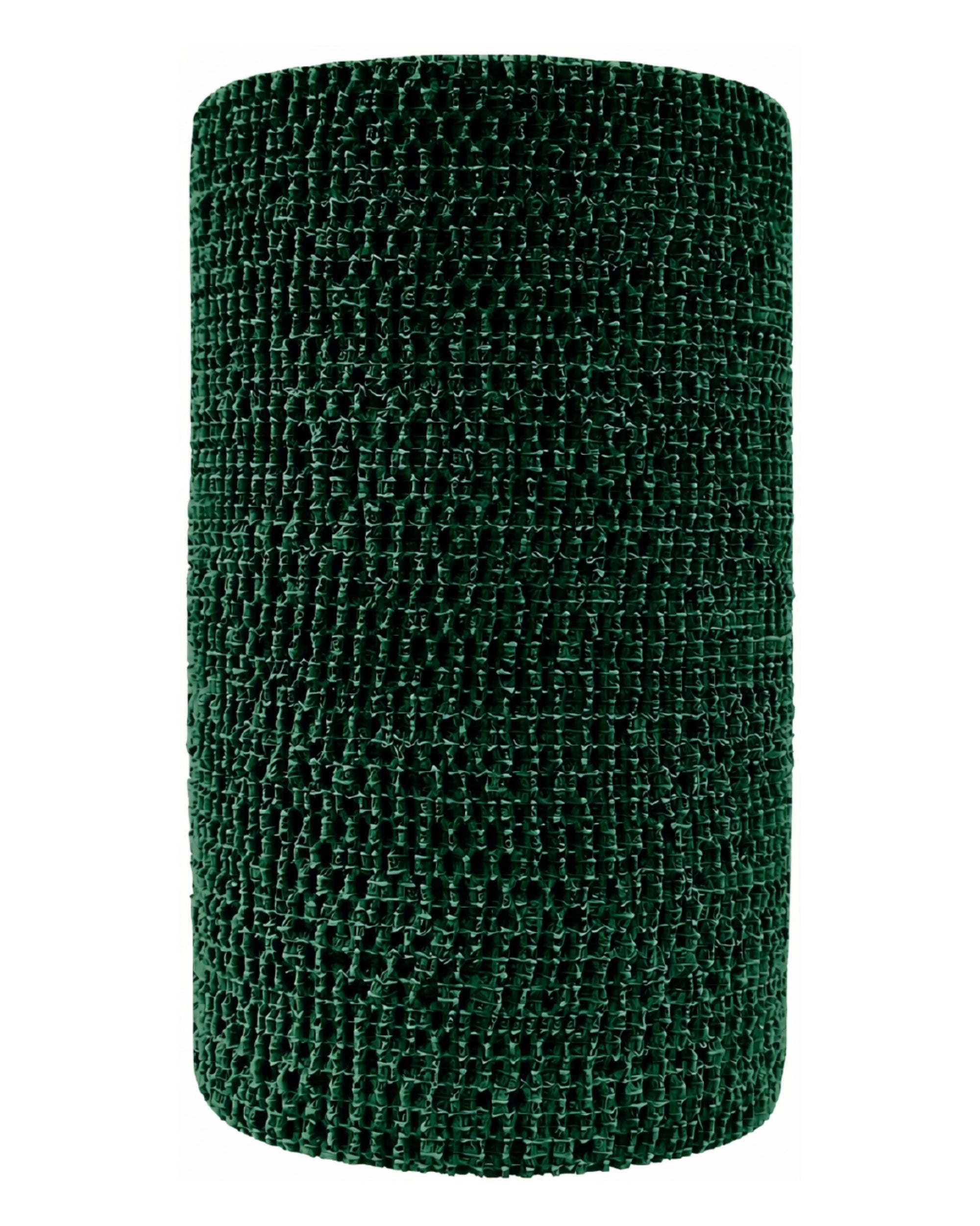 Front view of the hunter green Coflex Vet Bandage on a white background