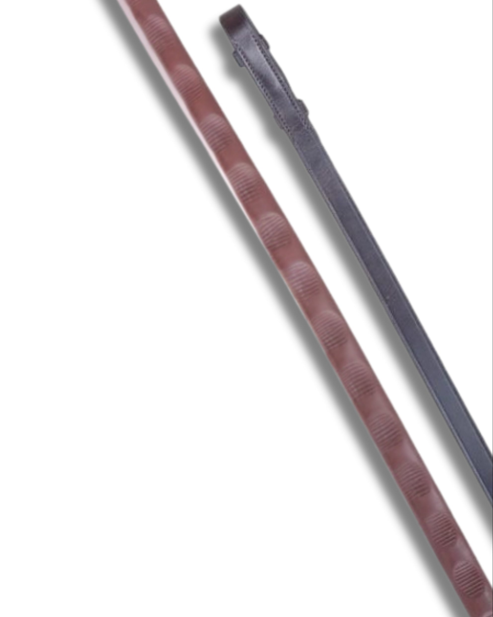 8" Thumb Grip Reins on a white background