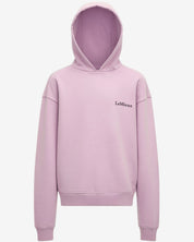 Front view of the fondant LeMieux Young Rider Sia Hoodie on a plain background