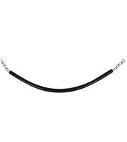 View of the black Jacks Stall Chain on a white background