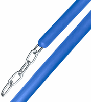 View of the royal Jacks Stall Chain on a white background