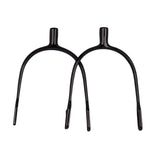 Perri's 1" Black Powder Coated POW Spurs