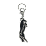 Front view of the Dream Chaser Dapplebay Bridle Charm on a white background