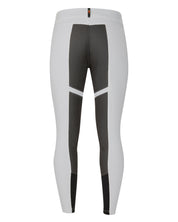 Back view of the white Kerrits Crossover II Full Seat Breech on a white background