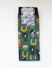 Front view of the Carrot Cake Dreamers & Schemers Pair & A Spare Boot Socks on a white background