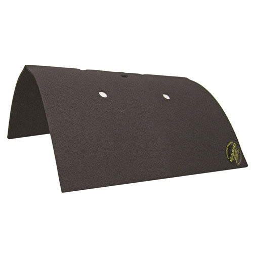 View of the black Nunn Finer No Slip English Pad on a white background