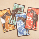 ThomasPaul Equus Marble Cotton Dinner Napkins