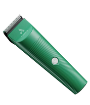 Front view of the green Andis Vida Cordless Clipper on a white background