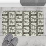 All Designs Equine Dressage Horse Memory Foam Bath Mat