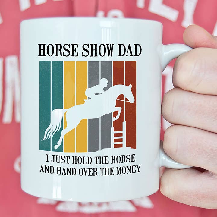 Canary Road Horse Show Dad Coffee Mug