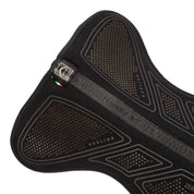 Overview of the black Acavallo Sublime Zero Impact Pad on a white background