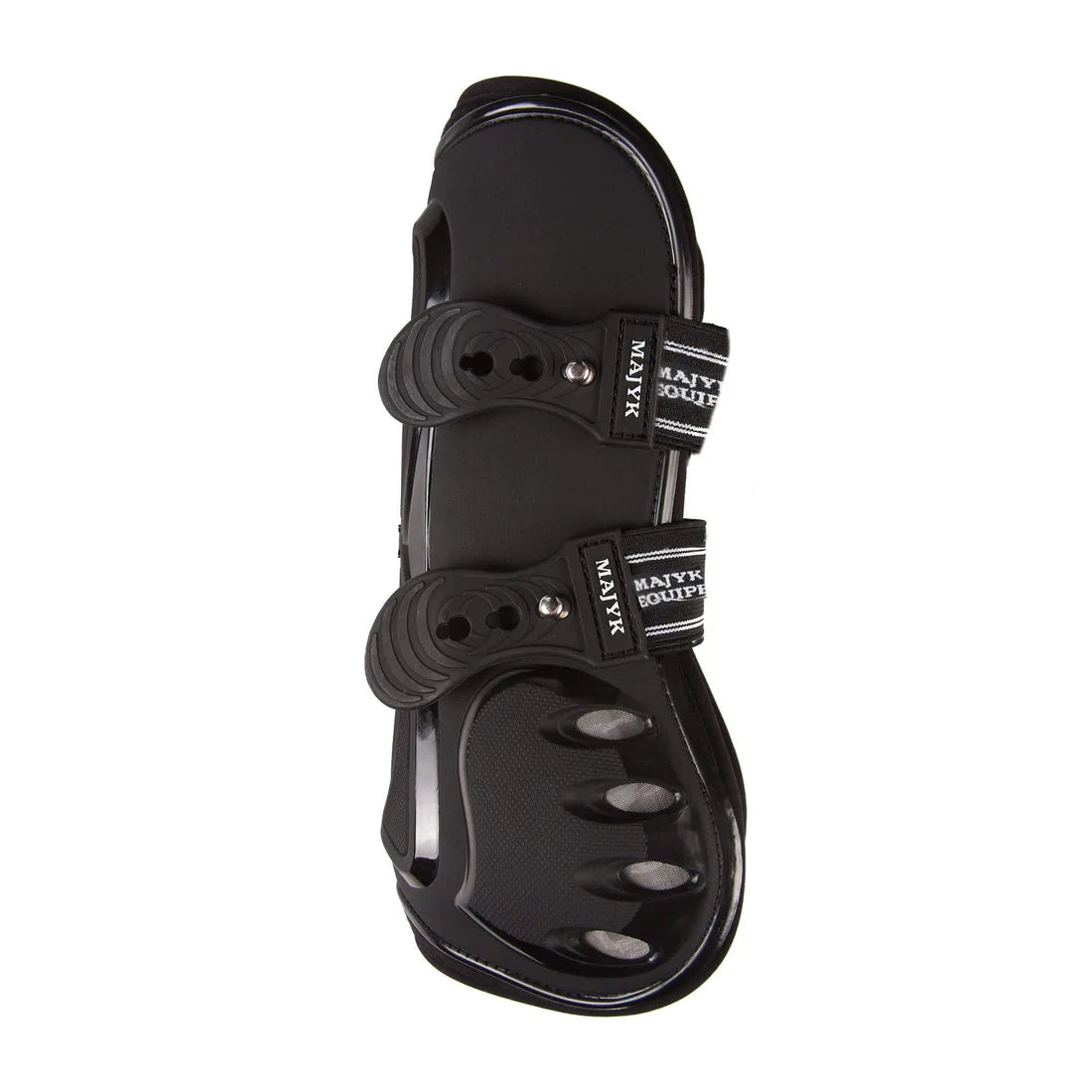 Majyk Equipe Boyd Martin Stadium Tendon Jump Boot in black, front view on white background