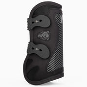 Exterior side view of the Majyk Equipe Bionic Hybrid Performance Jump Boot in black/silver