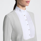 Cavalleria Toscana Long Sleeve Jacquard Jersey Competition Shirt