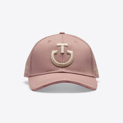 Cavalleria Toscana violet brich baseball cap with raised logo on front panel