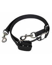 Full view of the black Nunn Finner Rapid Release Cross Tie on a white background