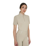 Equestro Slim Fit Pearl Training Polo Shirt
