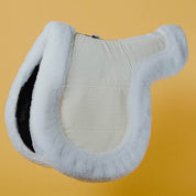 Side view of the Ecogold Secure Hunter Pad on a yellow background