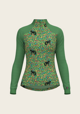 Espoir Cavallo Sport Mesh Quarter Zip Sun Shirt