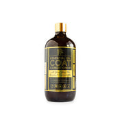 Front view of a 500 ml bottle of original Hairy Pony Essential Oil Coat Conditioner on a white background