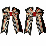 View of the Bellebury Belle & Bow Kids Hair Bows on a white background