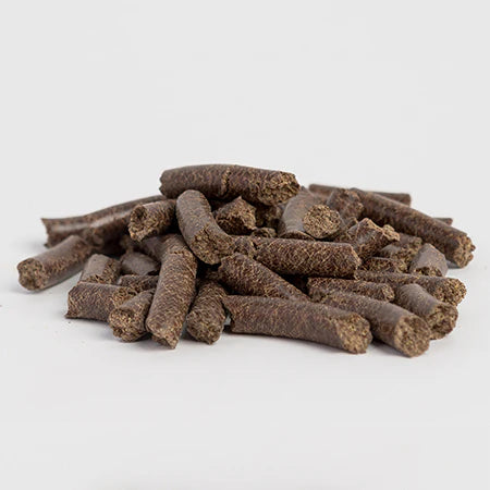 Close-up view of the Horse Guard Flix Horse Treat pellets