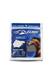 Front view of the packaging for the Flair Equine Nasal Strips on a white background