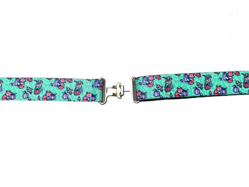 Front view of the fox & hound Belle & Bow Kids Elastic Belt on a white background