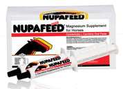 Front view of a case of 10 Nupafeed L-Carnitine Concentrate Oral Paste Tubes on a white background