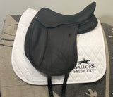 Arion Atlas Black Dressage Saddle