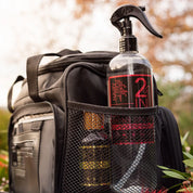 Grooming Kit with Hairy Pony Detangle & Shine Spray in a mesh pocket