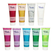 View of assorted colors in the Twinkle Mane & Tail Glitter Gel on a white background