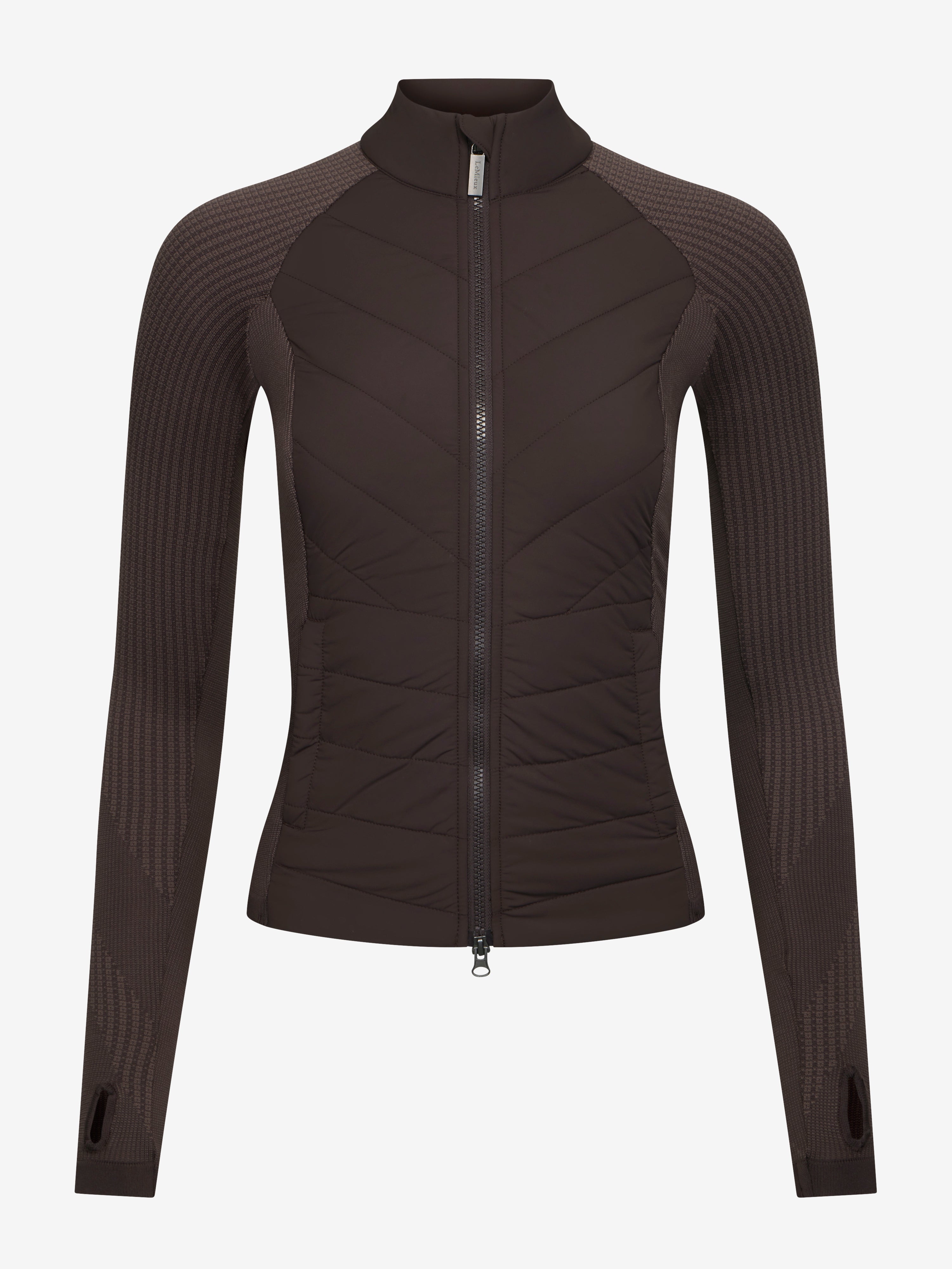 Front view of Cocoa LeMieux Maddie Jacket on a white background
