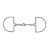 Korsteel Stainless Steel Slow Twist Hunter Dee Ring Snaffle