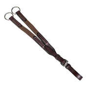 Full view of the havana Nunn Finer Elastic Running Martingale Attachment on a plain background