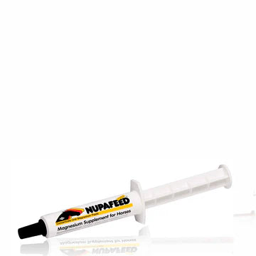 Front view of a tube of Nupafeed Magnesium Concentrate Oral Paste on a white background