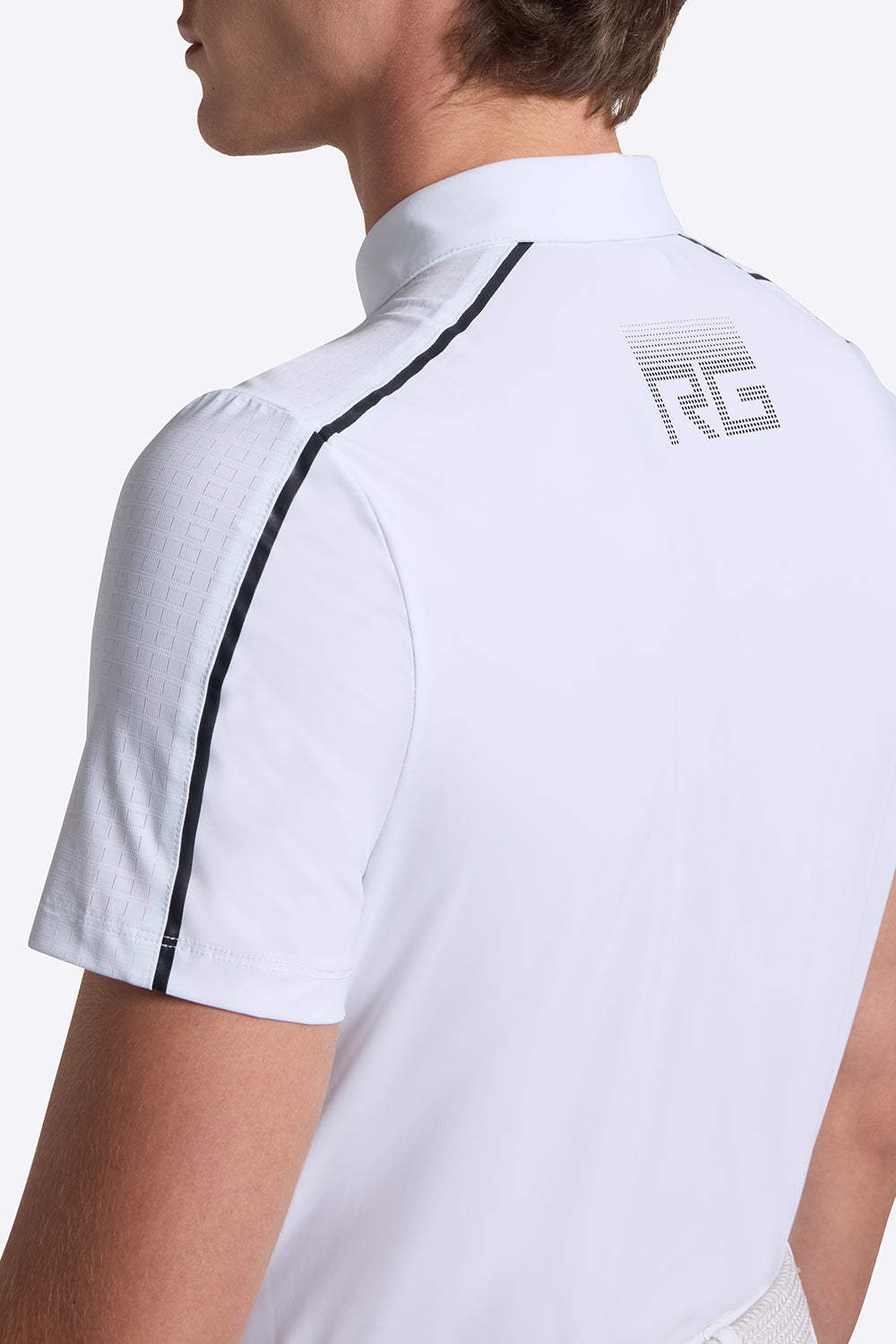 Rider's Gene Men's Tech Short Sleeve Polo