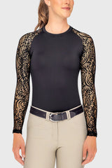 Kastel Floral Lace Crewneck Sunshirt