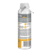 Back view of a can of Absorbine Silver Honey Thrush Foam on a white background