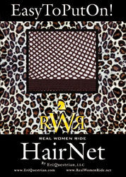 Dark Brown RWR No Knot Hair Net