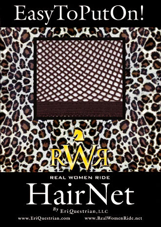 Dark Brown RWR No Knot Hair Net