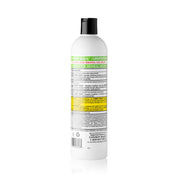 Back view of a 16 oz bottle of Cowboy Magic Rosewater Conditioner on a white background